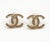 Chanel Chanel Classic Gold CC Crystal Piercing Earrings, A Pair For Sale - Image 4 of 5