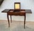 Wood 1940s French Louis XV Vanity Table with Mirror and Side Drop Leaves For Sale - Image 7 of 10