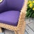 Lacor ‘90s Vintage Wicker Dining Chairs For Sale In Washington DC - Image 6 of 12