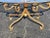 Brass 1960s French Style Oval Iron Coffee Table For Sale - Image 8 of 13