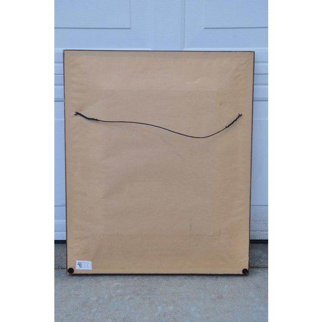 Mid 20th Century Framed Ceramic Franco Rufinelli Tile Depicting the "Assisi Basilica Di S. Chiara" For Sale In San Francisco - Image 6 of 12