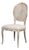 Cane Back Dining Chairs in Gray Oak with Taupe Seats, Sets of 2 For Sale
