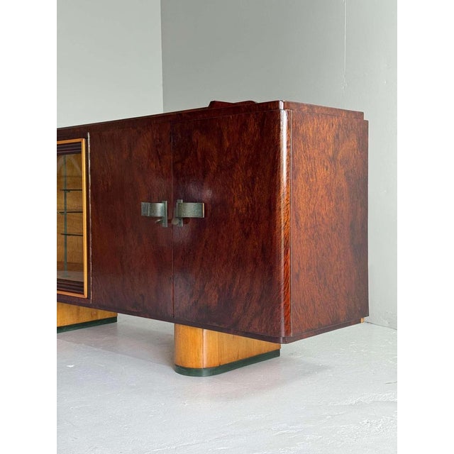 Art Deco Mahogany Sideboard, 1930s For Sale - Image 4 of 15