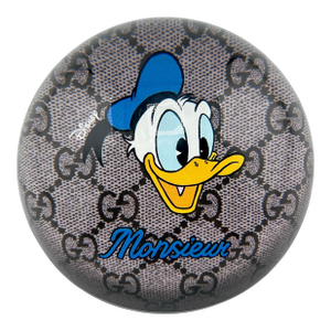 Gucci X Disney Donald Duck Monsieur Glass Paperweight