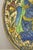 Antique Persian Iznik Qajar Style Ceramic Pottery Oval Tile Figure With Bird C3 For Sale - Image 4 of 9