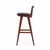 Wood Rosengren Hansen for Brande Møbelfabrik Mid Century Teak Bar Stools - Set of 3 For Sale - Image 7 of 12