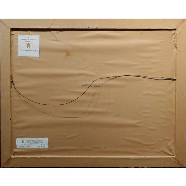 Harold Shelton -Abandon Barn in a California Farm Landscape -Oil Painting For Sale - Image 9 of 11