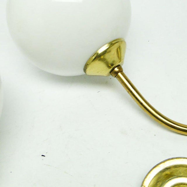 1950s Art Deco Sconces, Poland, 1950s, Set of 2 For Sale - Image 5 of 9