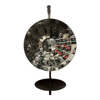 21st Century Jan Barboglio Wrought Iron Spider Web Conclave Moonshine Sconce For Sale