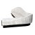 Adrian Pearsall Cloud Sofa Sectional Restored in Faux Fur Snow Leopard For Sale - Image 10 of 15