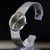 Contemporary 1970s Patek Philippe Calatrava 3468 34mm Gray Dial 18k White Gold Watch For Sale - Image 3 of 14