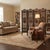 Oriental Rustic Vintage Finish Openwork Geometric 4 Panels Wood Floor Screen For Sale In San Francisco - Image 6 of 10