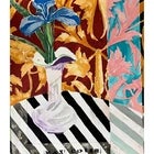 Neoclassical Late 20th Century Max Coyer "Single Iris" 1988 Signed Printer's Proof PP 2/6 Large 30x22 For Sale - Image 3 of 7