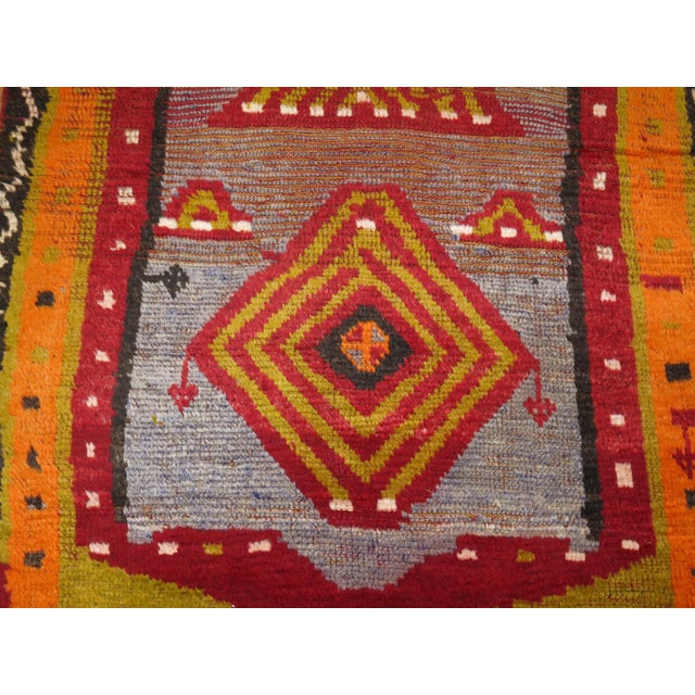 Vintage Turkish Tulu Rug For Sale - Image 4 of 18