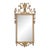 Antique Italian Carved Wood Parcel Gilt Neoclassical Urn Wall Mirror For Sale