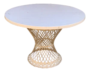 Mid-Century Modern Russell Woodard Spun Fiberglass Dining Table
