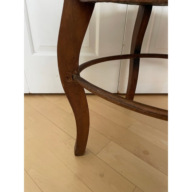 1900 - 1909 Antique Round Barrel Back Spindle Chair For Sale - Image 5 of 12