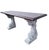 Century Furniture Stone Base Koi Fish Console Table For Sale In Miami - Image 6 of 12