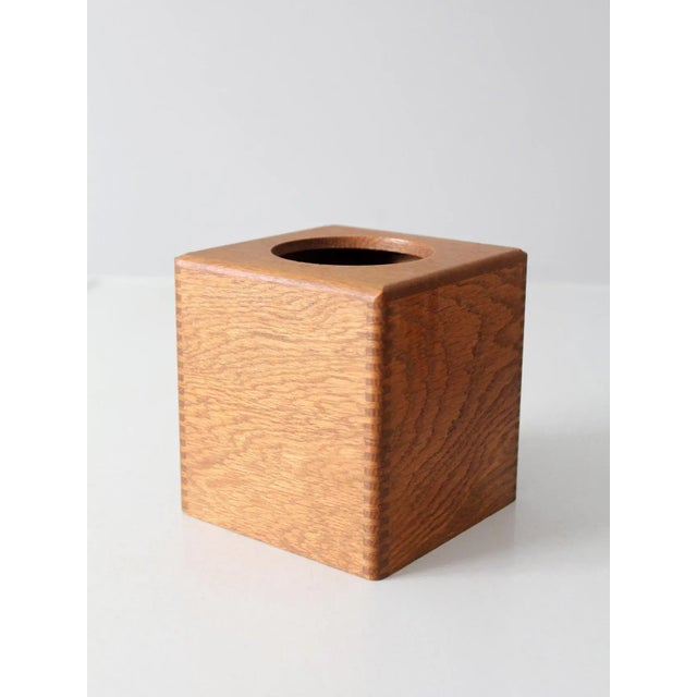 Vintage Tissue Box Cover For Sale - Image 6 of 11