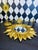 1970s Midcentury Modern Gold Sunburst Wall Mirror, Hollywood Regency-Style , 15" For Sale - Image 4 of 18
