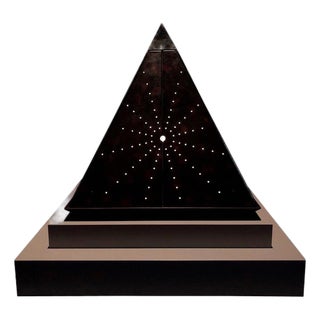 Leather Starry Pyramid by Oscar Tusquets, 2018 For Sale