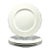 Dansk “Blanc” Set of 4 Porcelain Salad Plates For Sale