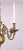 19th Century Candle Chandeliers in Bronze, Set of 2 For Sale - Image 3 of 5