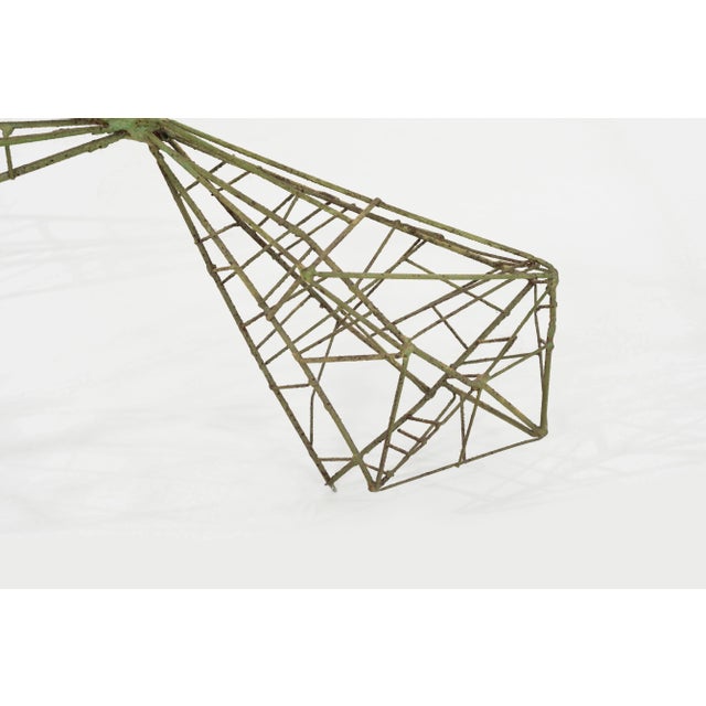 Gray Florence Resnikoff Welded Steel Sculpture For Sale - Image 8 of 9