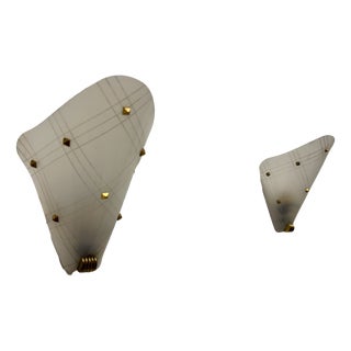 Wall Light from Maison Arlus, 1950s, Set of 2 For Sale
