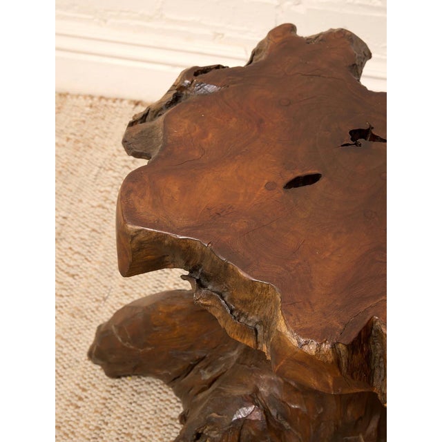 Mid 20th Century Mid 20th Century Splatted Vintage Side Table For Sale - Image 5 of 5