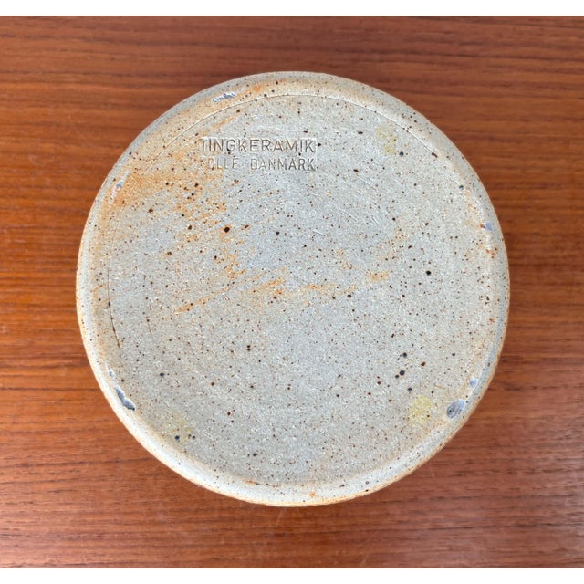 Mid-Century Modern Danish Studio Pottery Candleholder from Tingkeramik, 1960s For Sale - Image 17 of 18