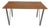 3605 Teak Desk by Arne Jacobsen for Fritz Hansen, 1950s For Sale