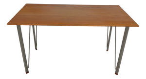 3605 Teak Desk by Arne Jacobsen for Fritz Hansen, 1950s