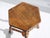 Antique Rustic Farmhouse Hexagon Wooden Barley Twist Plant Stand, 1920s For Sale - Image 6 of 9