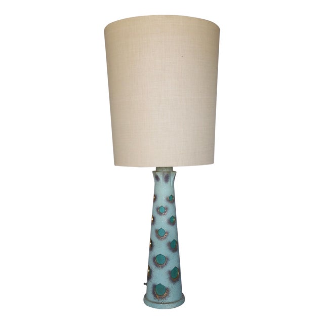 1950s Mid Century Modern Table Lamp by Tye of California For Sale