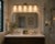 Create a sophisticated focal point with this handcrafted 5-light brass vanity sconce, featuring five natural alabaster...