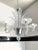 2000 - 2009 Venetian Transparent Murano Style Glass Chandelier with Ferns Felci Leaves from Simoeng For Sale - Image 5 of 13