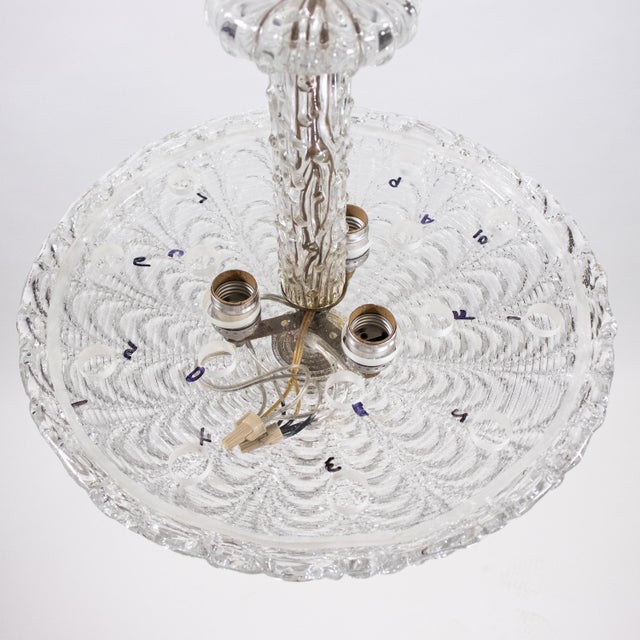 Transparent Important 1940s Medusa Murano Chandelier Attributed to Ercole Barovier For Sale - Image 8 of 18