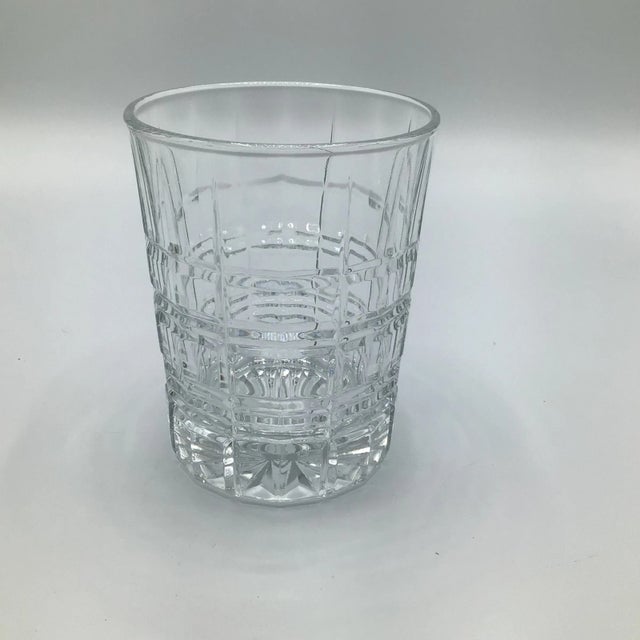 Old Fashioned and Cooler Glasses - Group of 9 Carrolton by Cristal d'Arques - Durand For Sale - Image 9 of 12
