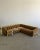 Gold Low Profile Channel Sectional Xl For Sale - Image 8 of 9