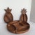 Monkey Wood Serving Trays - Set of 3 For Sale - Image 11 of 11