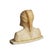 Neoclassical Early 20th Century Antique Italian Neoclassical Carved Alabaster Bust Circa 1900 For Sale - Image 3 of 9