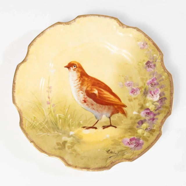 Late 19th Century Limoges Game Bird Set- 5 Pieces For Sale - Image 6 of 8