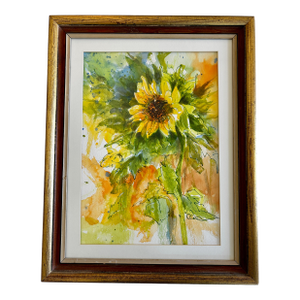 Original Watercolor Painting “Sunflower”