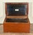 English Antique c.1920's Benson & Hedges Wooden Cigar Humidor Box For Sale - Image 3 of 17