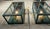 Exquisite Vintage Verdigris Brass Wall Lanterns / Sconces – Pair For Sale - Image 4 of 17