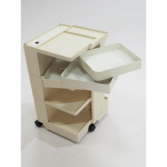 Space Age Boby Storage Trolley in White by Joe Colombo, 1970s For Sale - Image 6 of 9