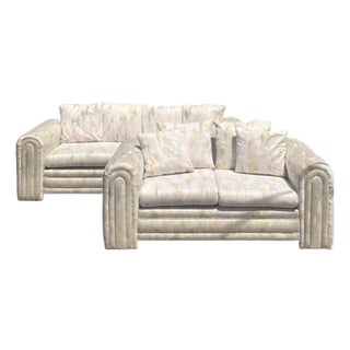 Kamish Designs Italian Postmodern Vintage 1980’s Sofa Set For Sale