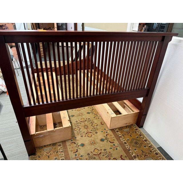 Queen Size Stuart David Storage Bed Frame For Sale - Image 17 of 18