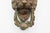 Victorian 4th Quarter 19th Century Anglo-French Bronze Lion's Head Door Knocker For Sale - Image 3 of 6